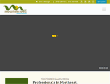 Tablet Screenshot of mountainroadlandscaping.com